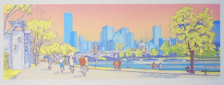 Bill Walls - Melbourne Across the Yarra