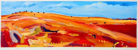 Julie Donald - Bare Hill Near Adelaide