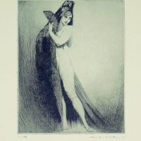 Norman Lindsay  - The Mantilla