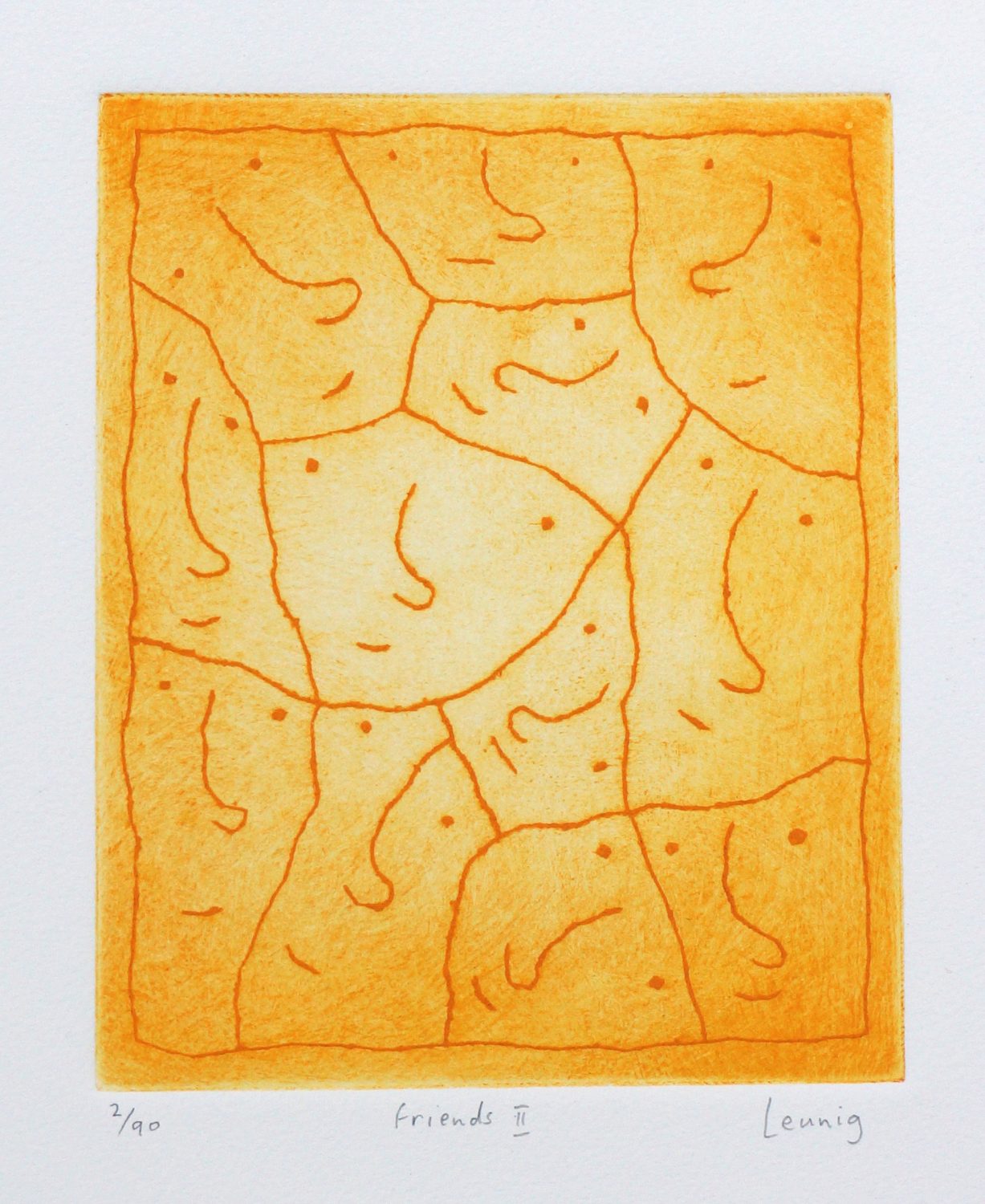 Friends II Michael Leunig Steven Print Gallery