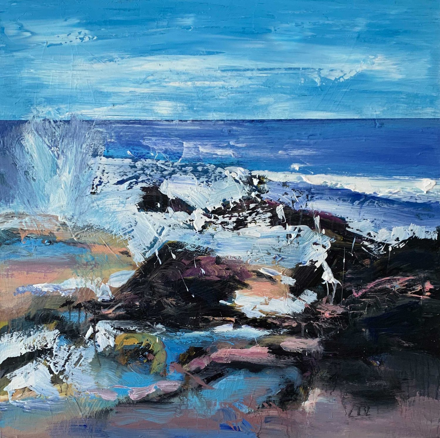 Wave Breaking Jan Neil Steven Print Gallery